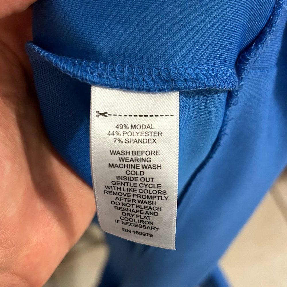 NWT CABLE & GAUGE Blue Blouse Size 3X - Picture 4 of 5